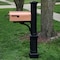 Mayne Newport Plus Mail Post - Black 5813-B - alternate 2
